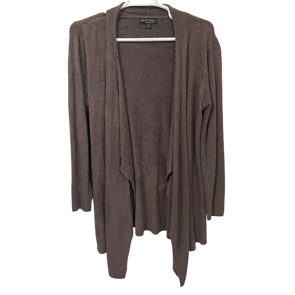 Barefoot Dreams Bamboo Chic Lite Calypso Cardigan Brown Size 1X 436X